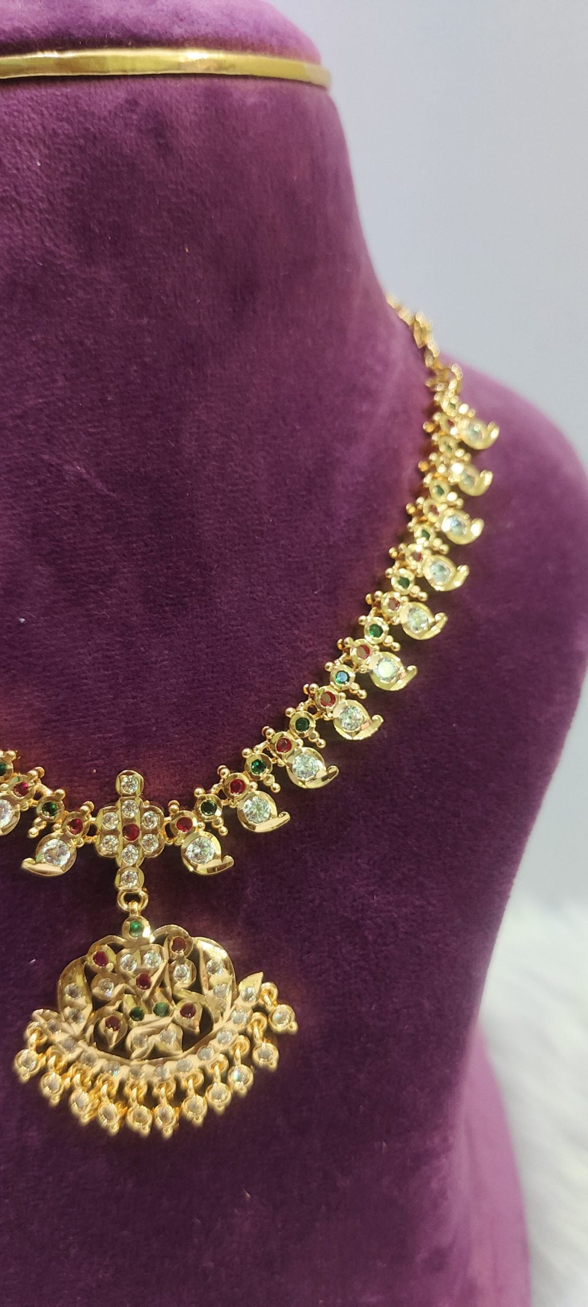 panchaloham Mango necklace