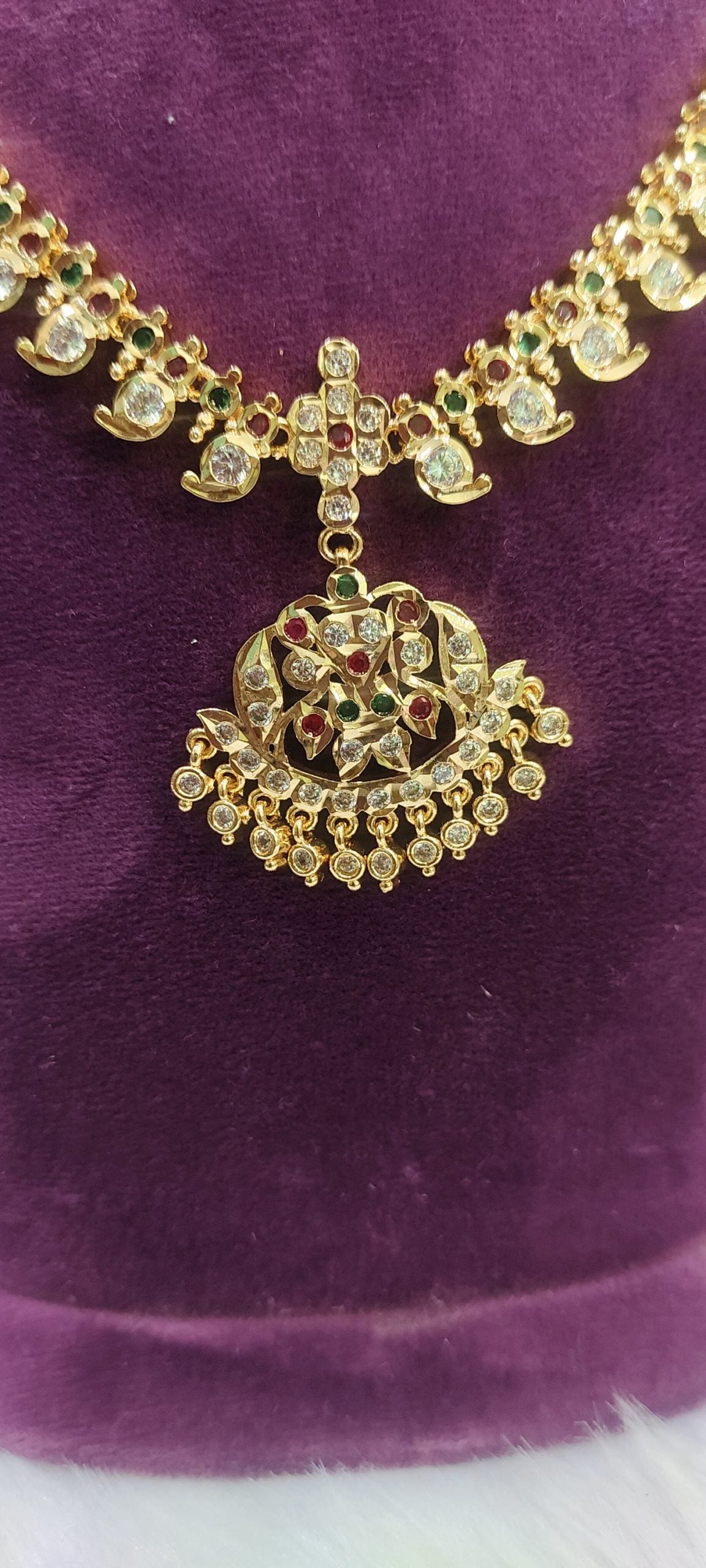 panchaloham Mango necklace