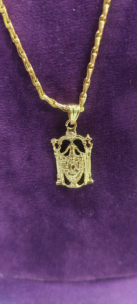 24" length 1 gram plated chain