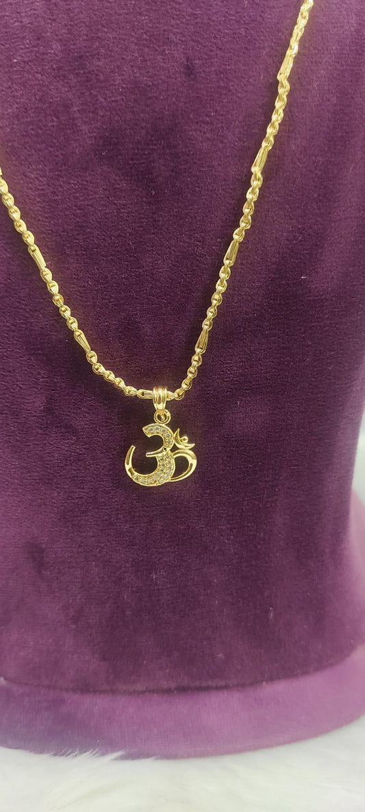 24" length om pendant chain