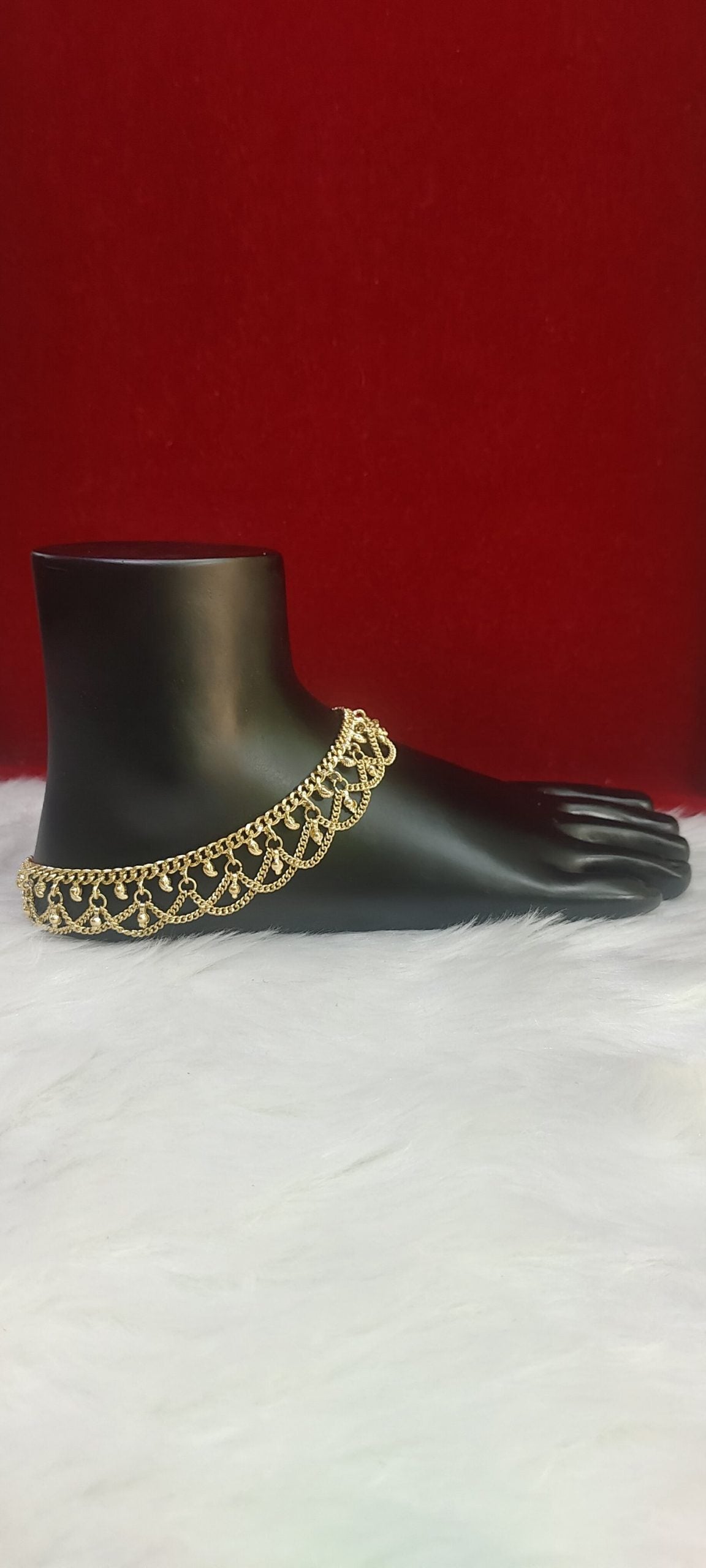 Jalar panchaloham anklets