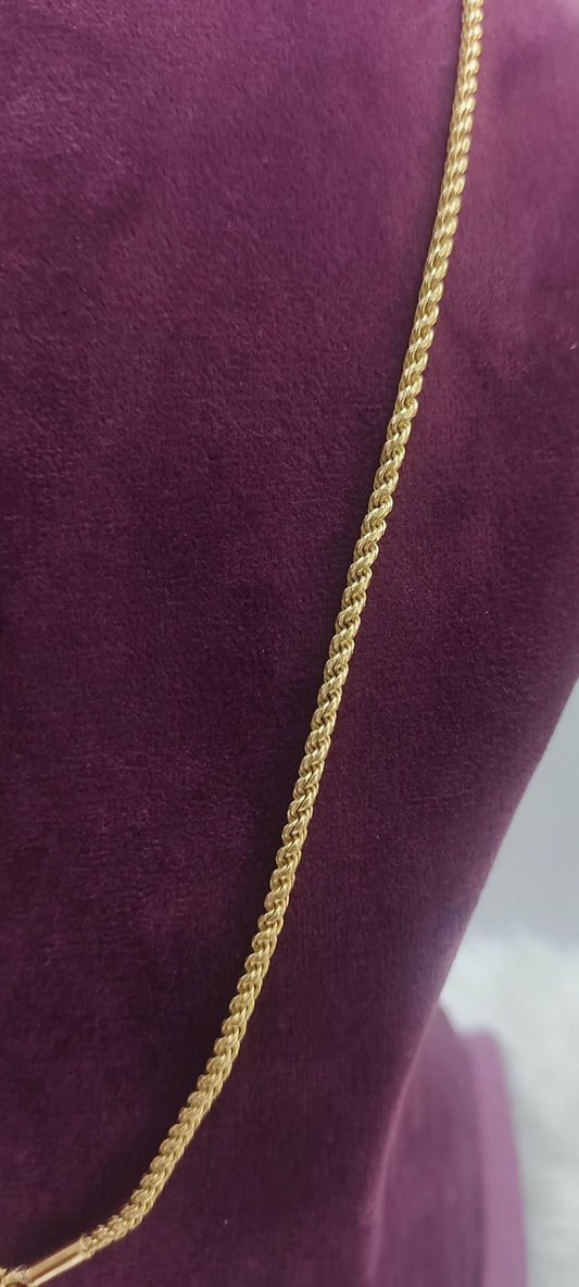 pure panchaloham unpolished 24 thali chain