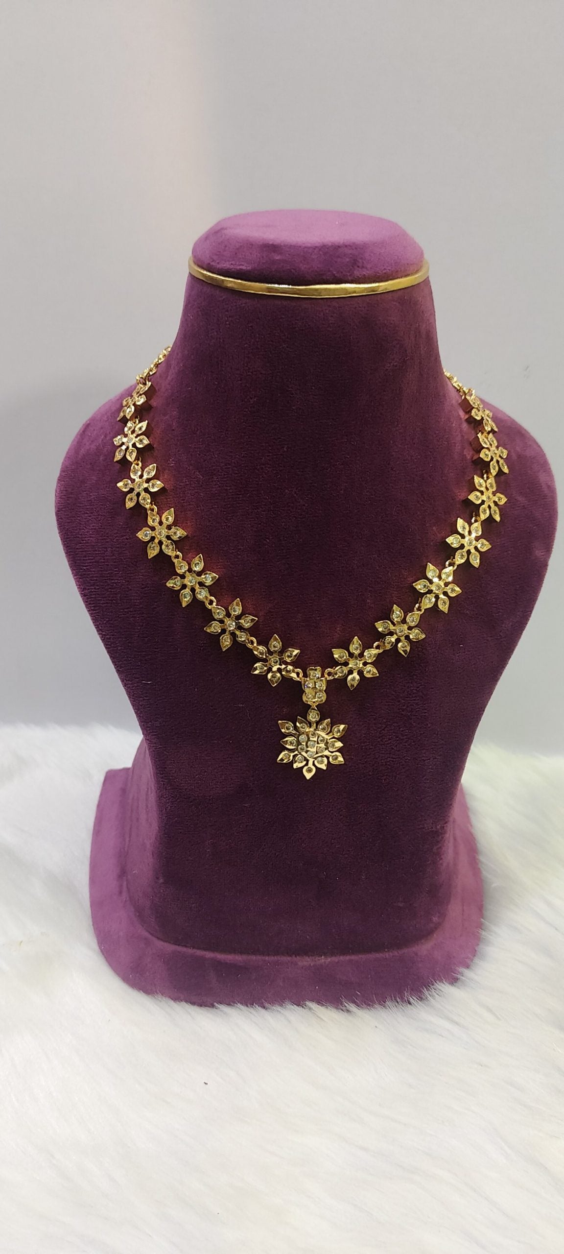 trendy panchaloham necklace