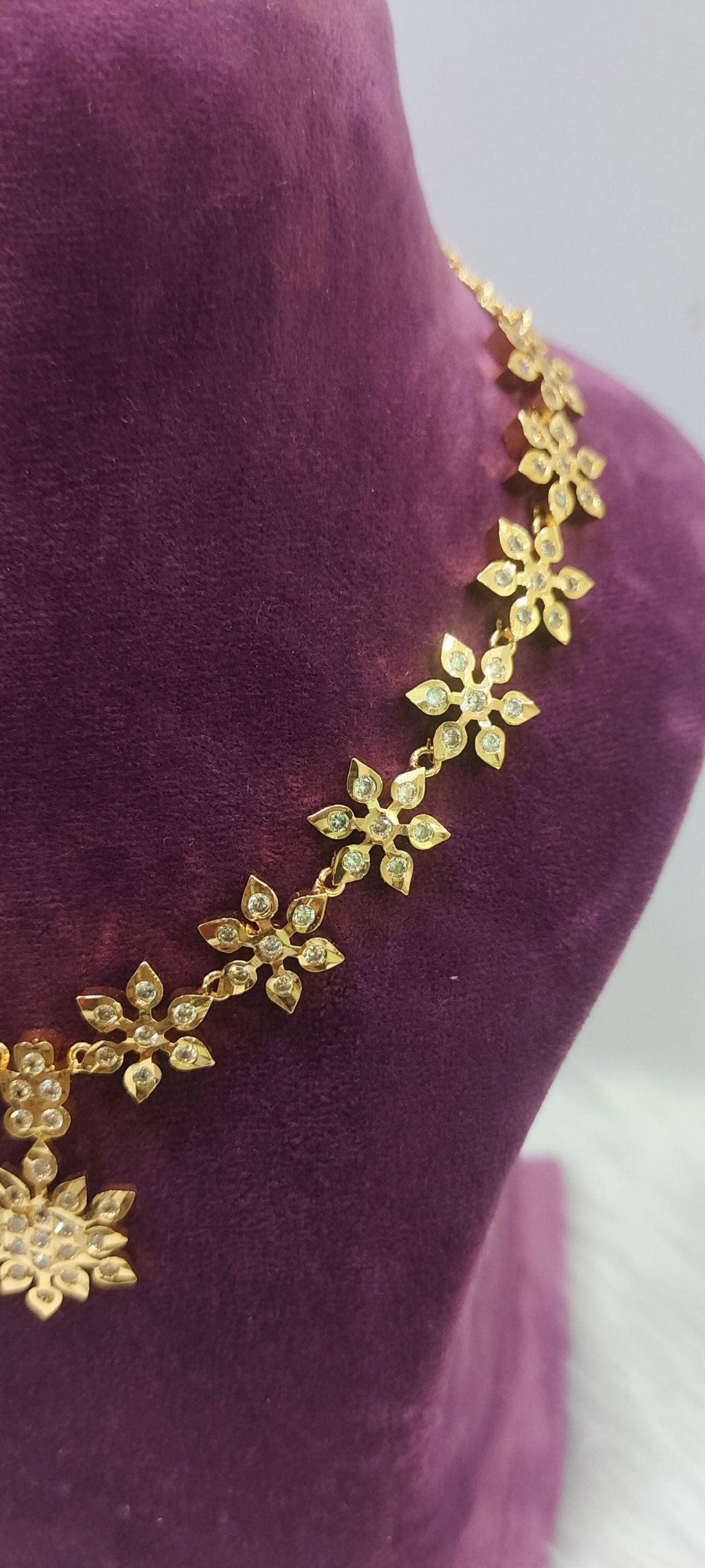 trendy panchaloham necklace