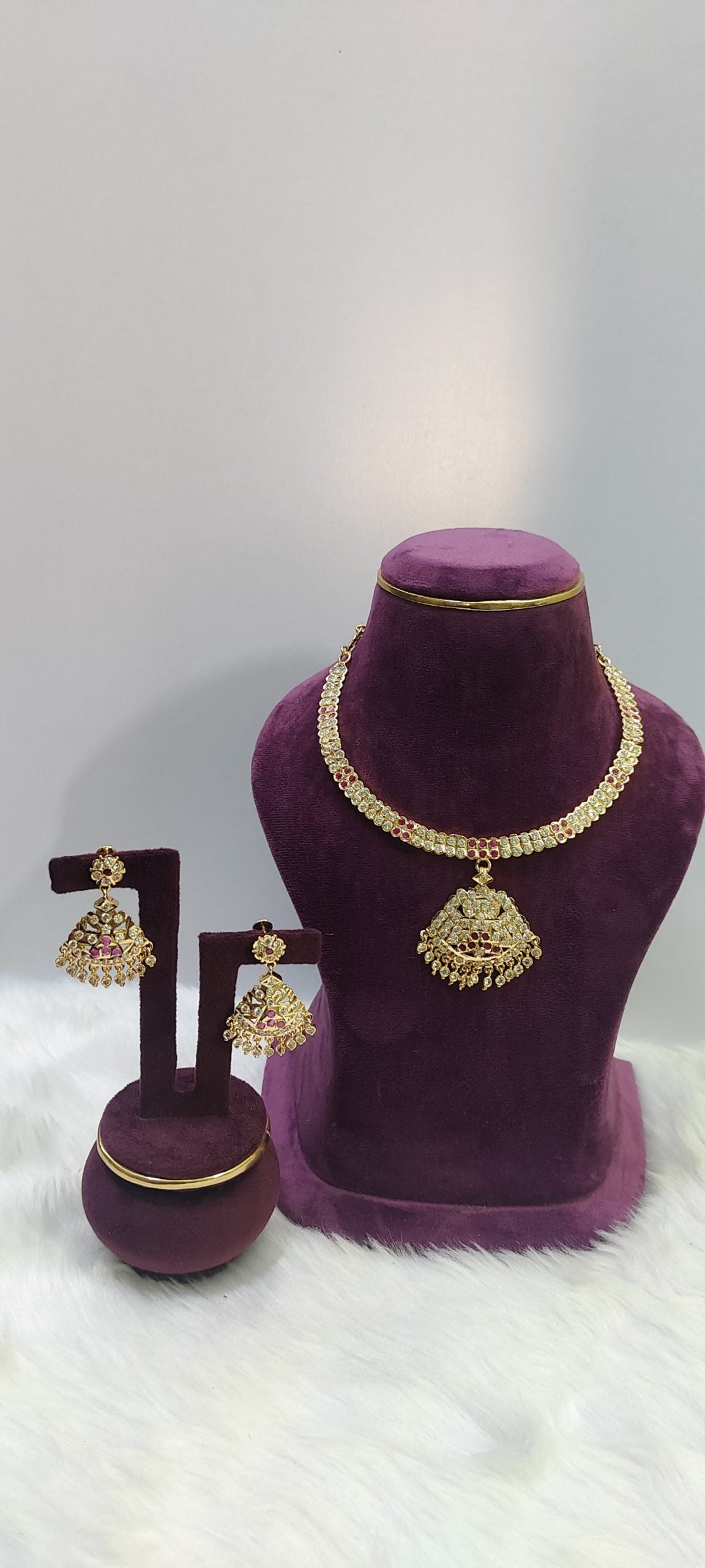 panchaloham kante necklace for