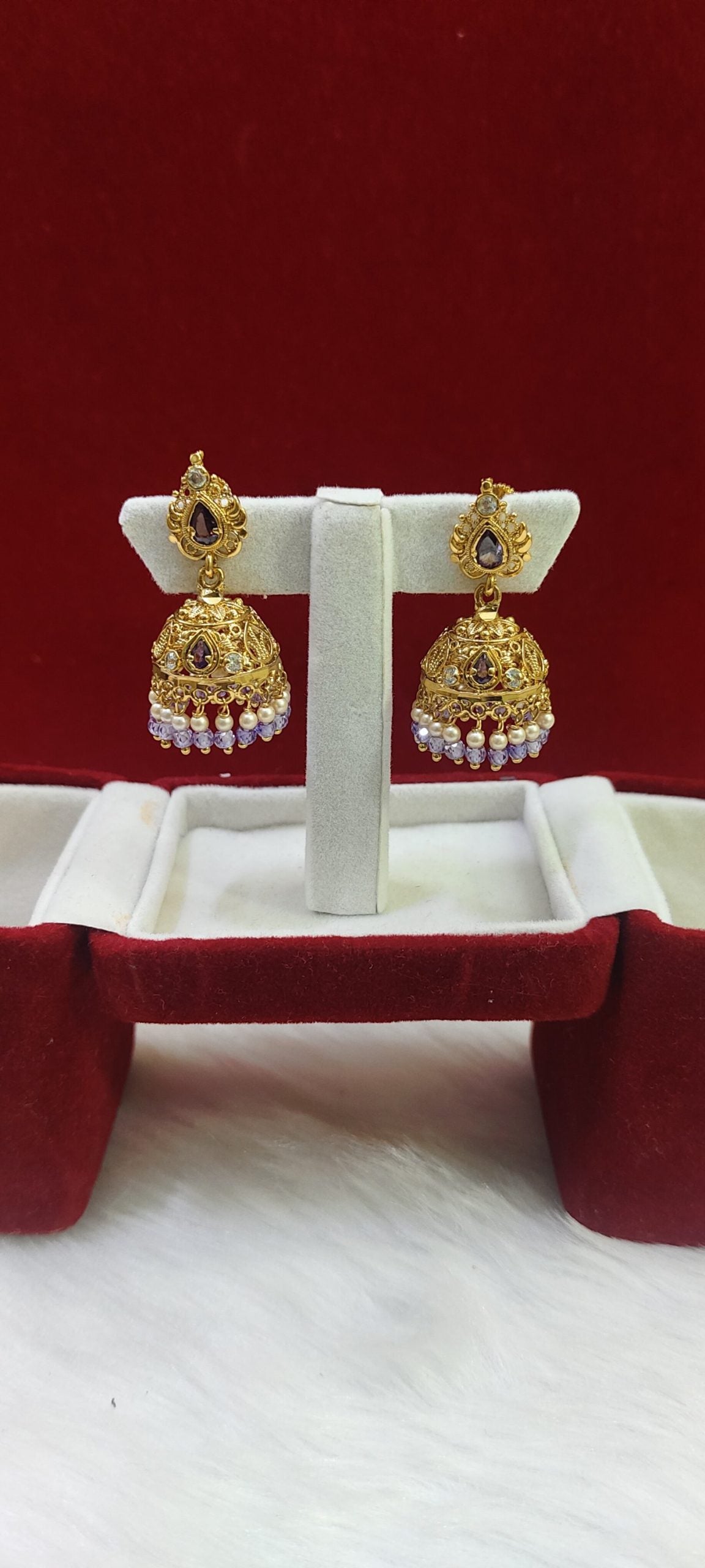 stunning screw back jumkas