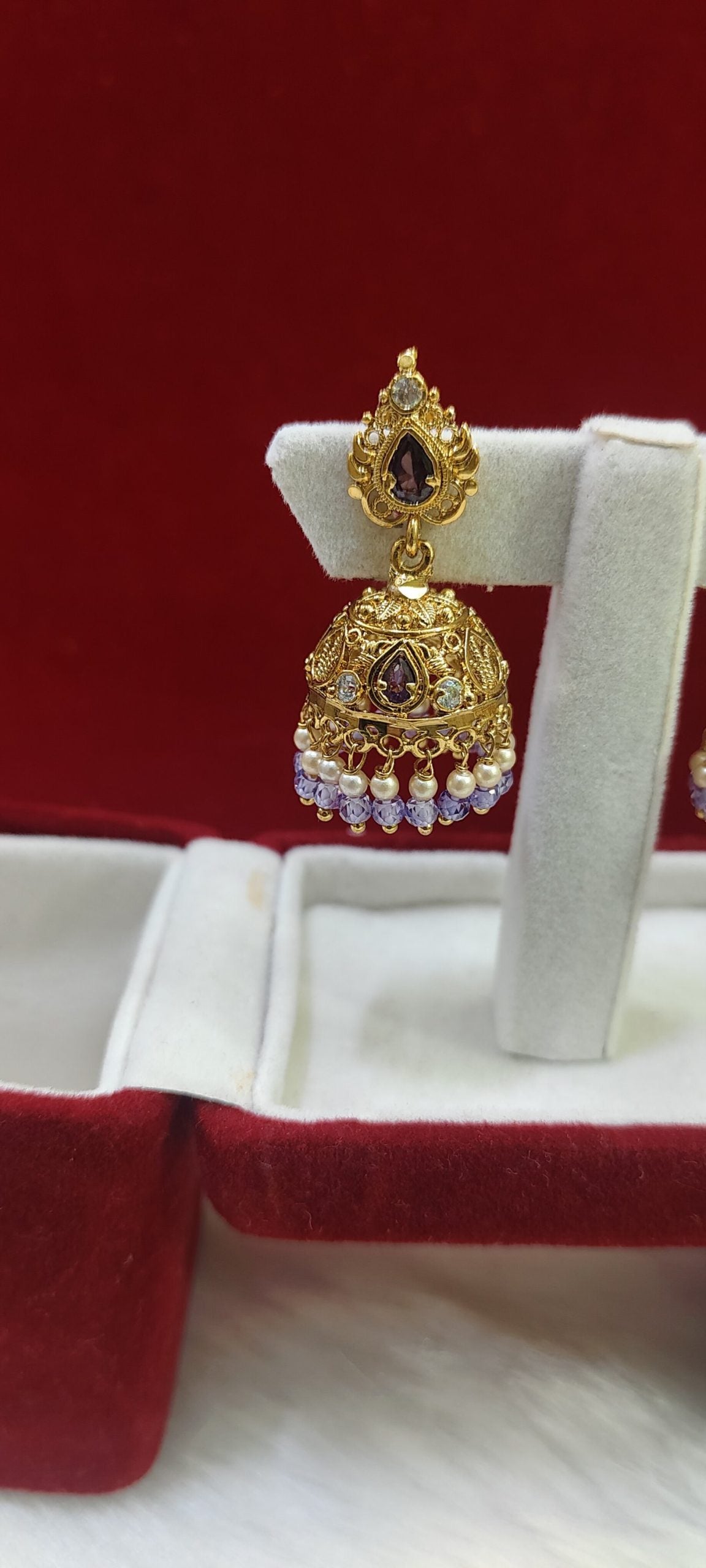 stunning screw back jumkas