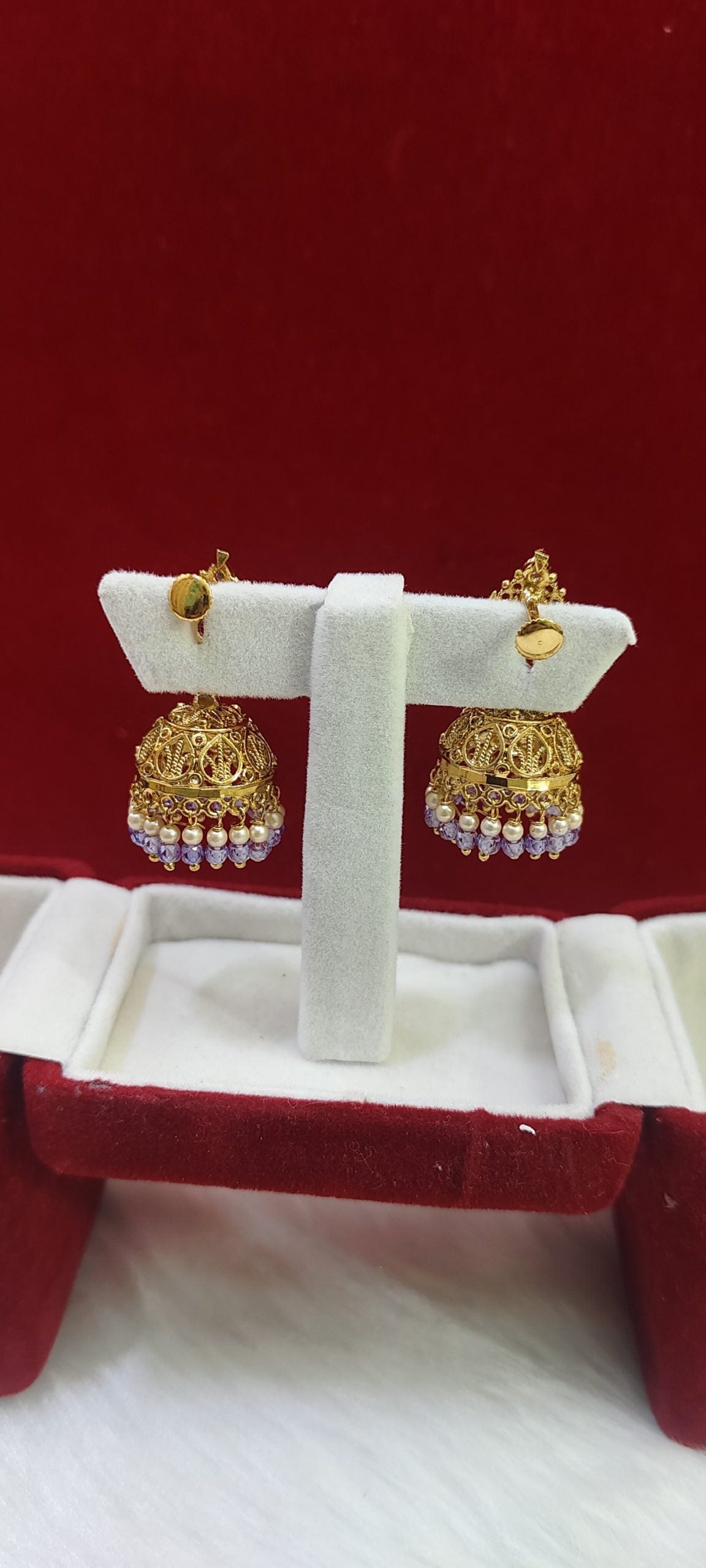 stunning screw back jumkas