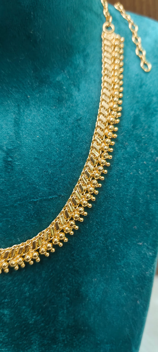 Pure panchaloham gold look nanupatti with out pendant