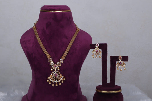 Trendy Nanu Patti Necklace Set