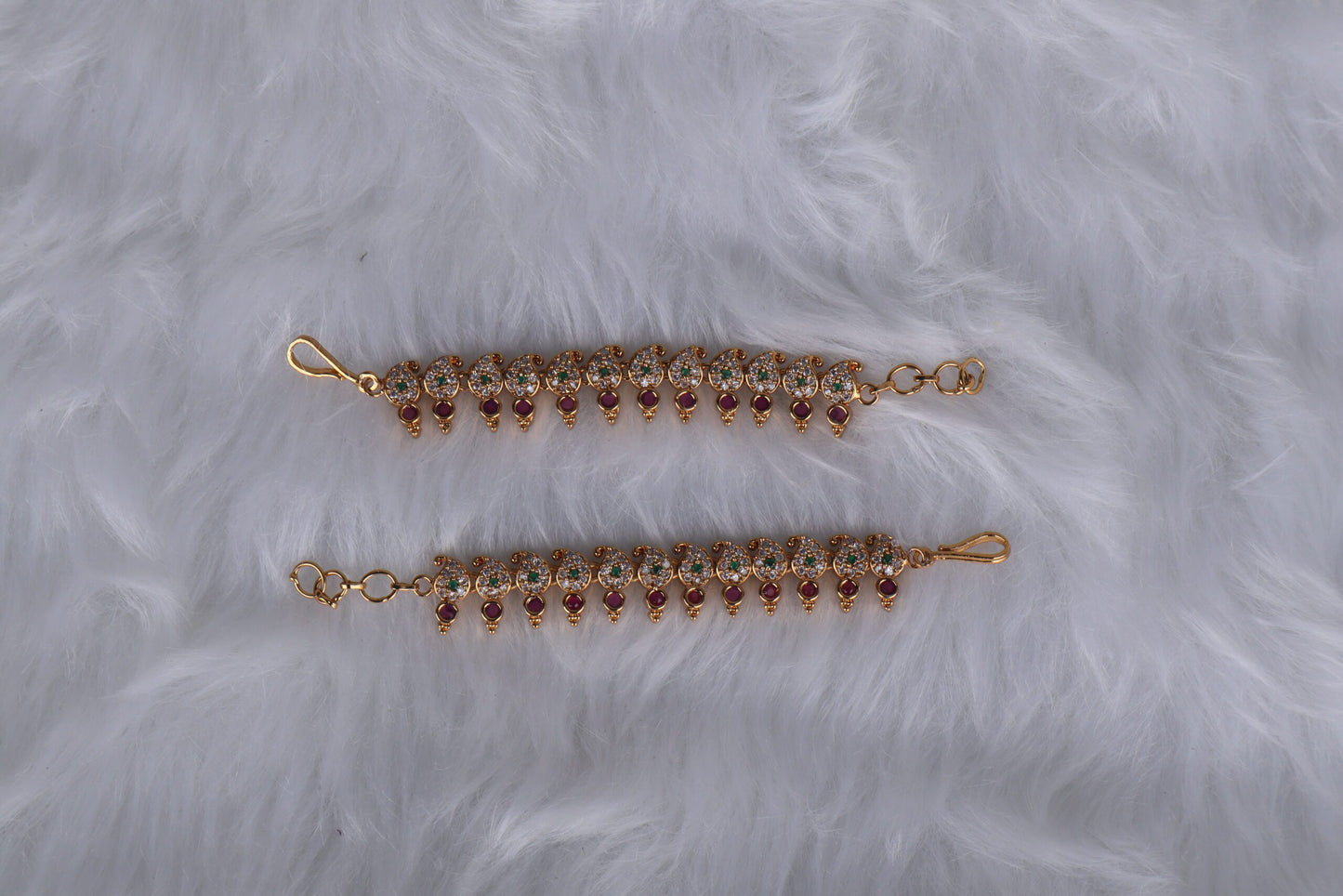 Sparkling Diva Ear Chains