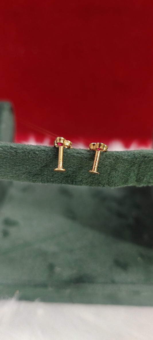 Simple Panchaloham kids jhumkas