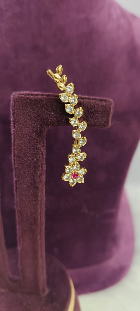 1 gram plated daily wear ear studs