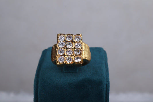 Opulent Square Sparkle Ring ₹399