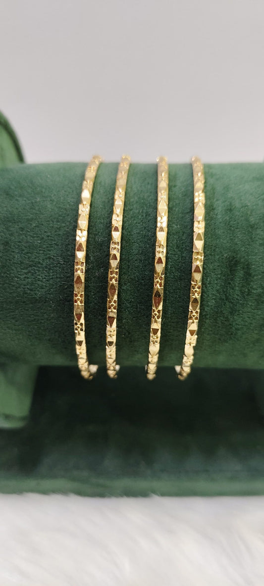 Pure Panchaloham unpolished bangles