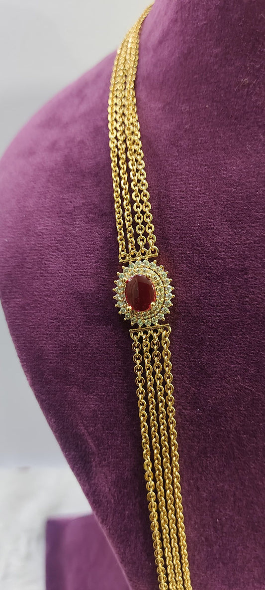 Premium nakshi Chandra haram