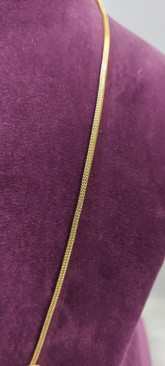 Panchaloham  unpolished 24" length thali chain