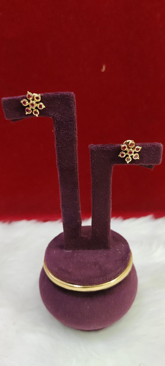 Panchaloham dimond replica studs