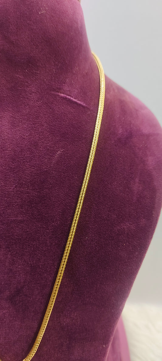 Pure panchaloham unpolished 24" length nanthadu