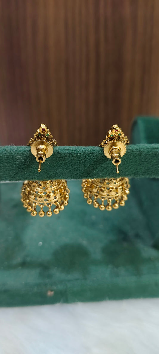Premium nakshi jumkas