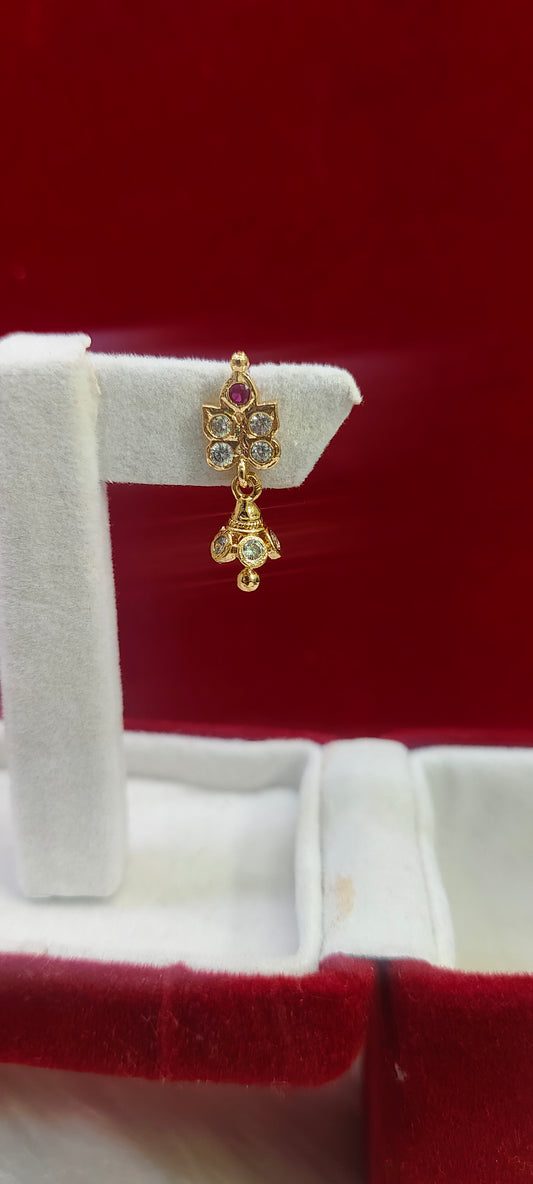 Pure panchaloham cute jumkas