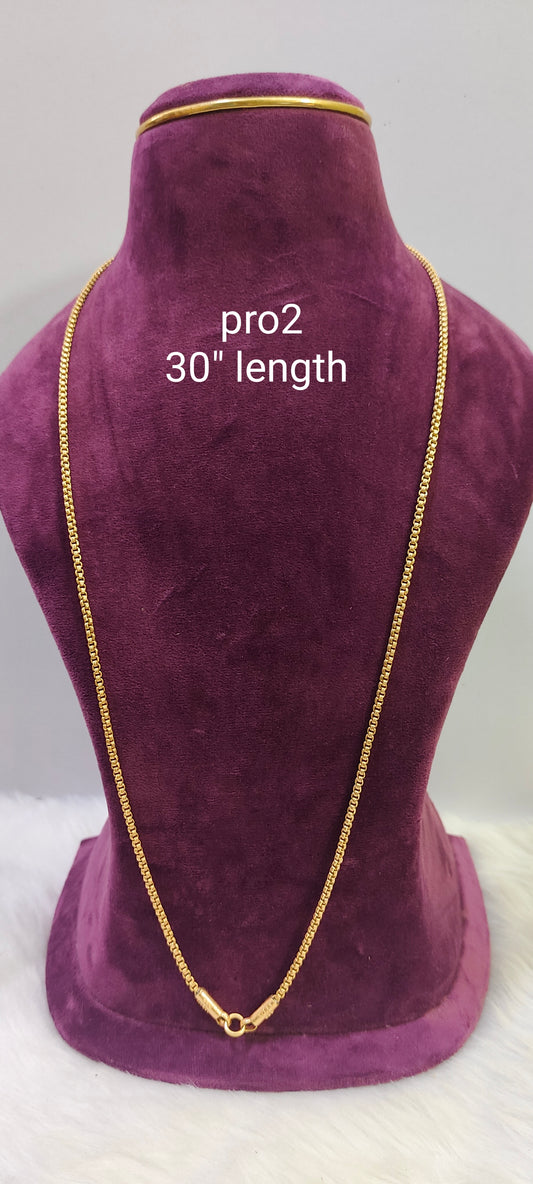 Pure panchaloham unpolished Bharathi model nice Thali chain