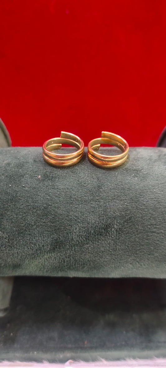 Pure panchaloham toe rings