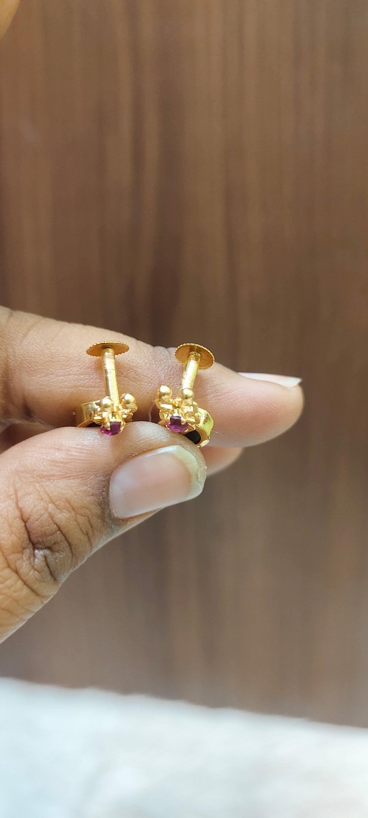 Premium micro gold plated daily wear studs