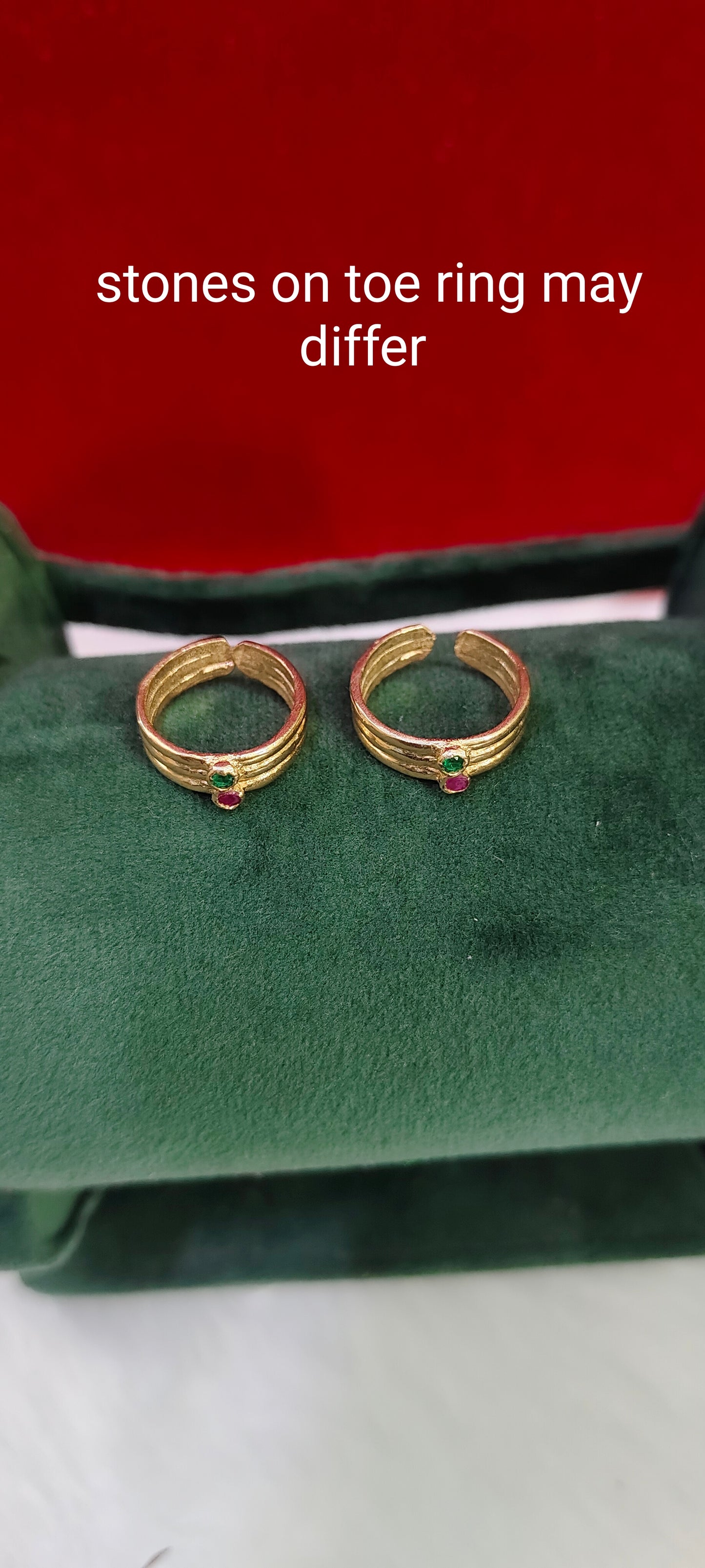 Pure panchaloham toe rings
