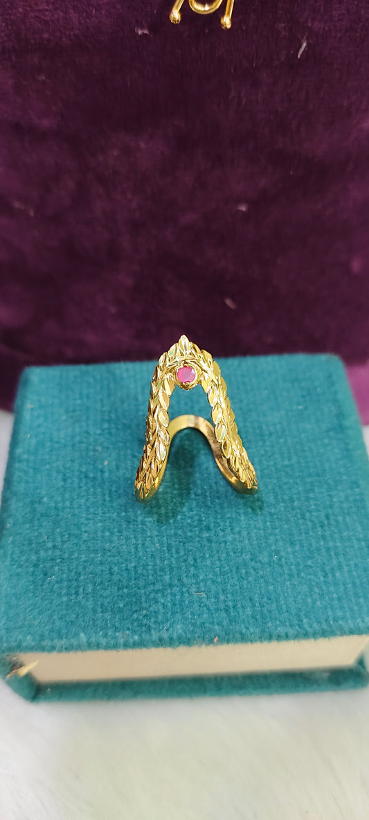 Premium 3 set combo ( 24" length Thali chain,vanki ring, jumkas)