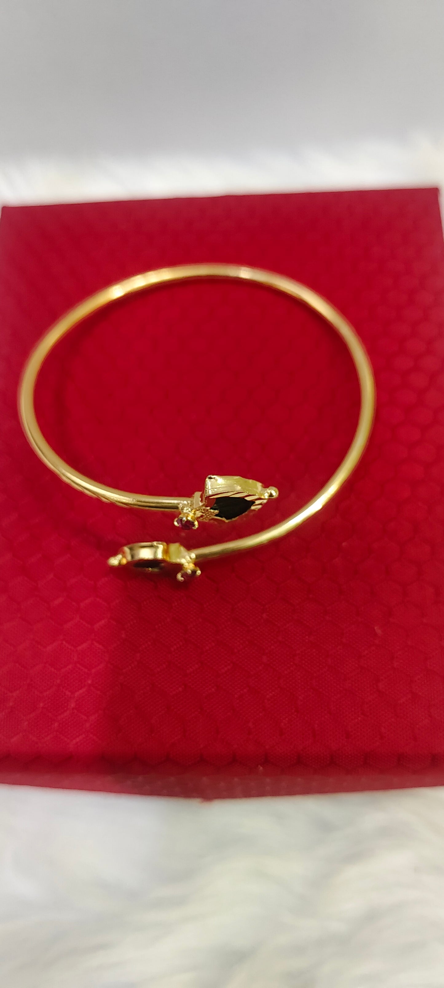Gold look simple Openable kada