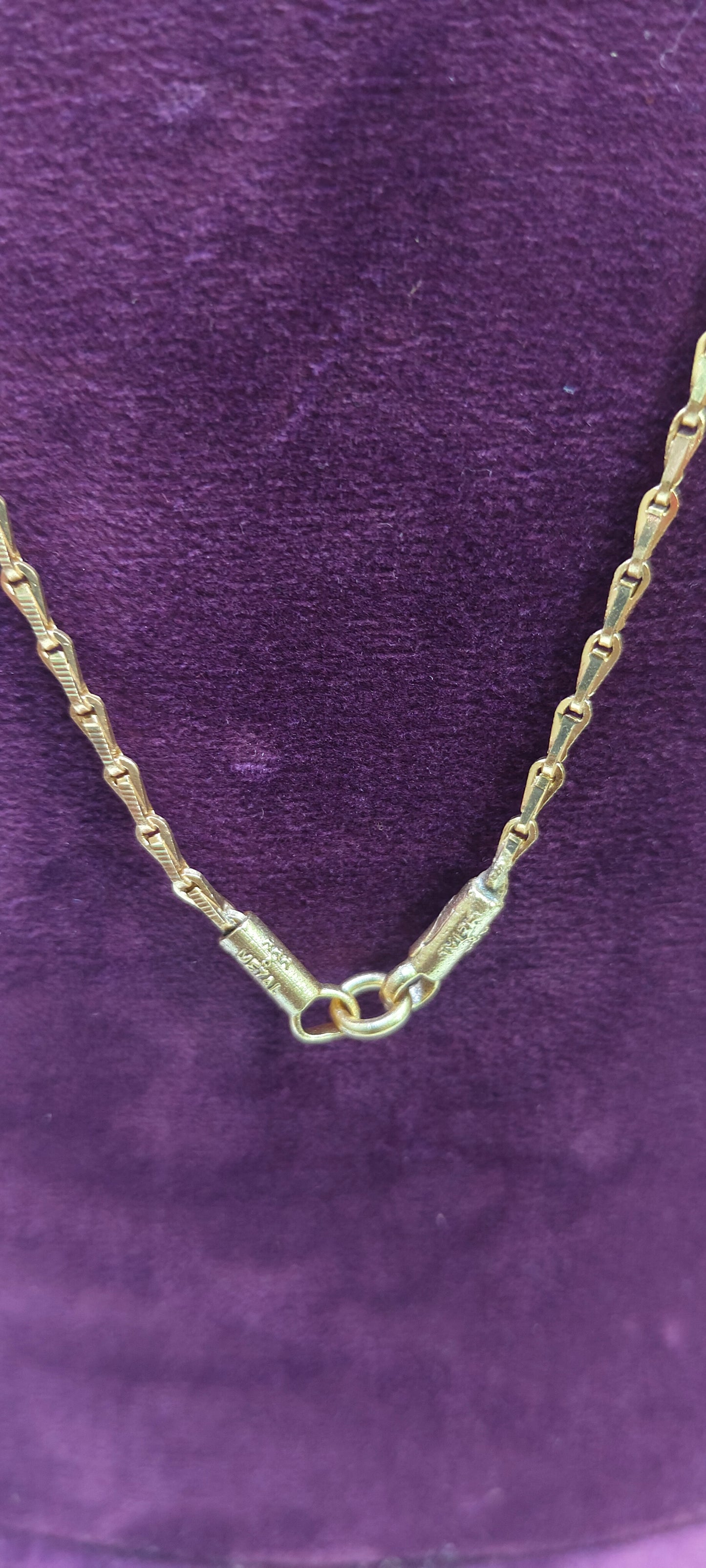 Pure panchaloham unpolished 24" length thali chain(very sleek design)