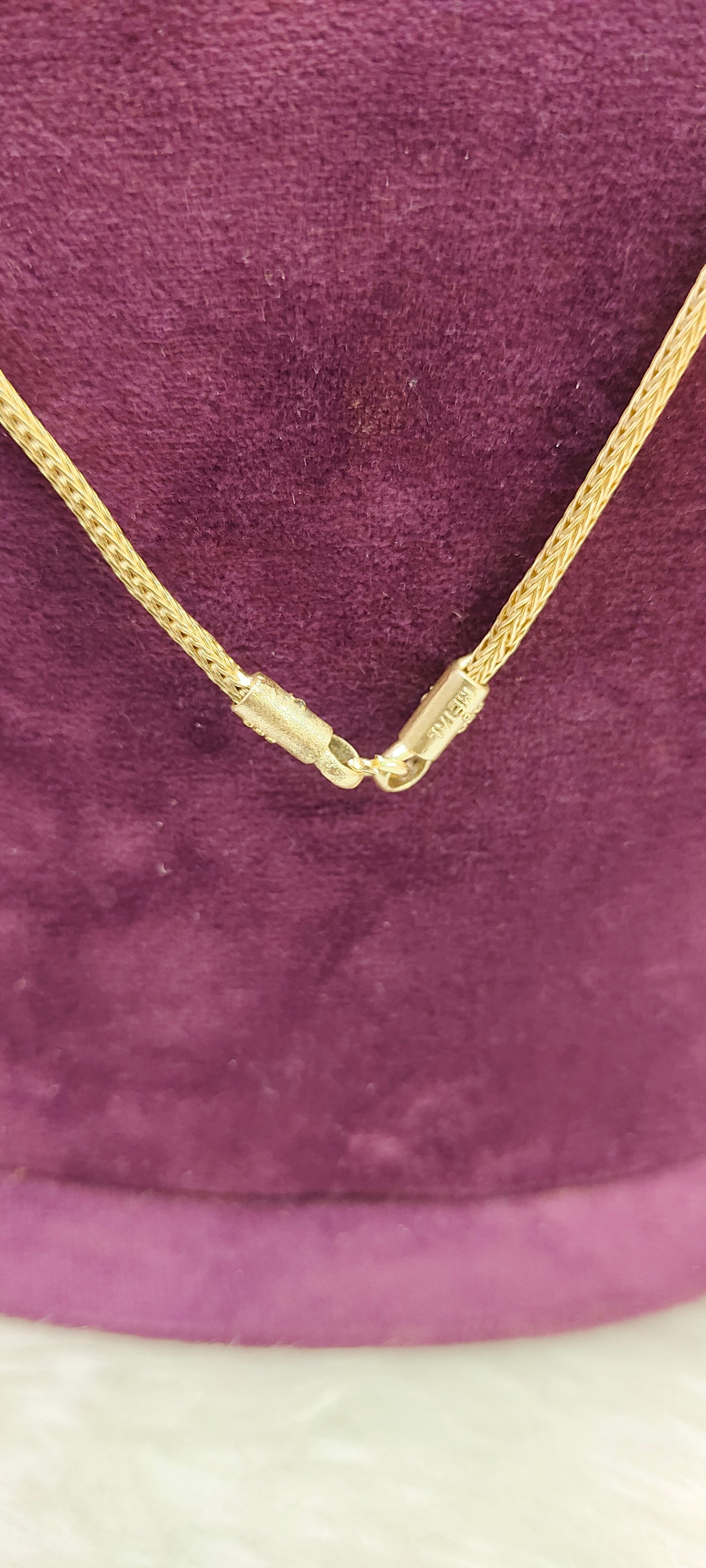 Pure panchaloham unpolished 26" length nanthadu