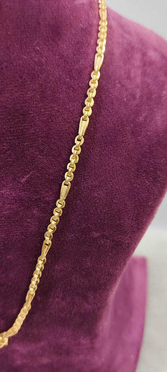 Pure panchaloham unpolished 18" length 5 plus 1 chain