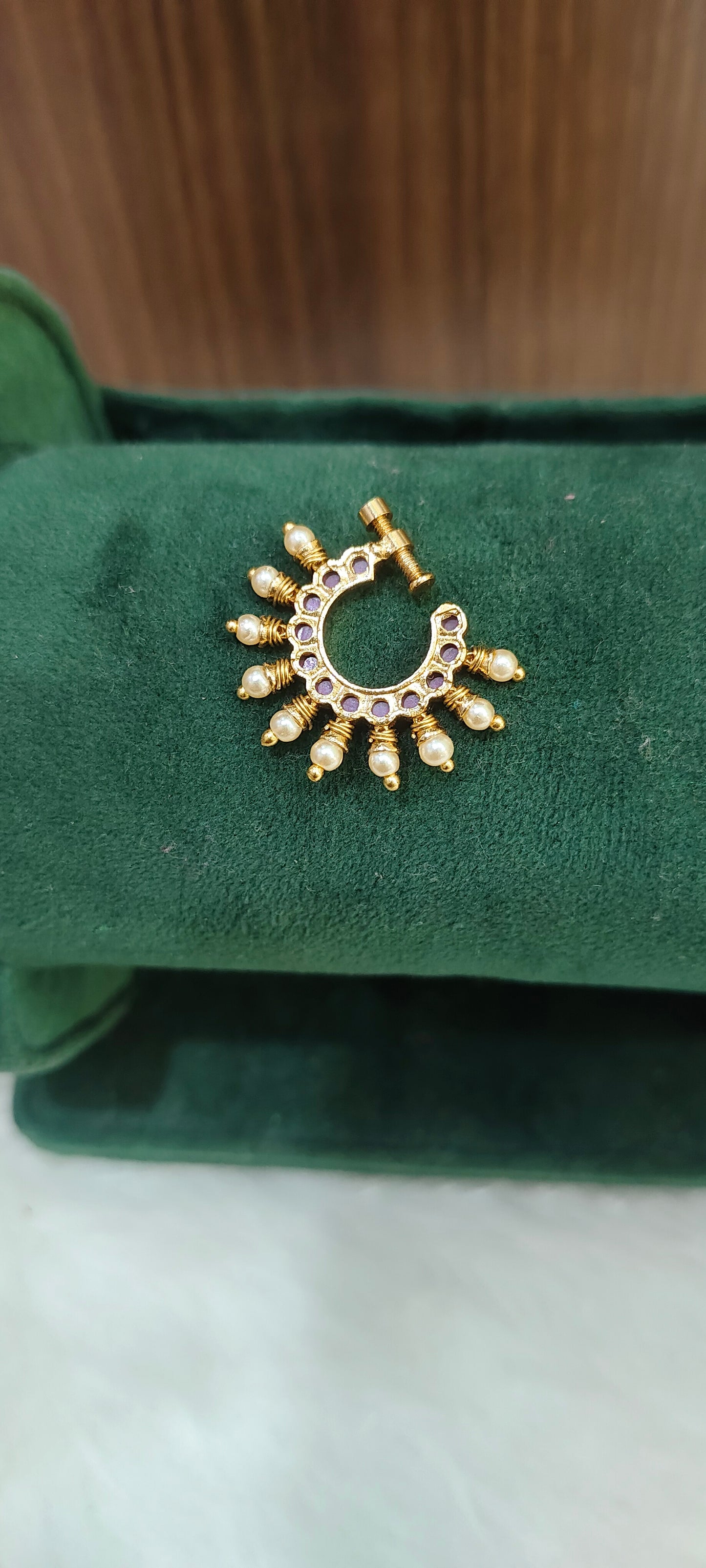 Cute and simple nose ring