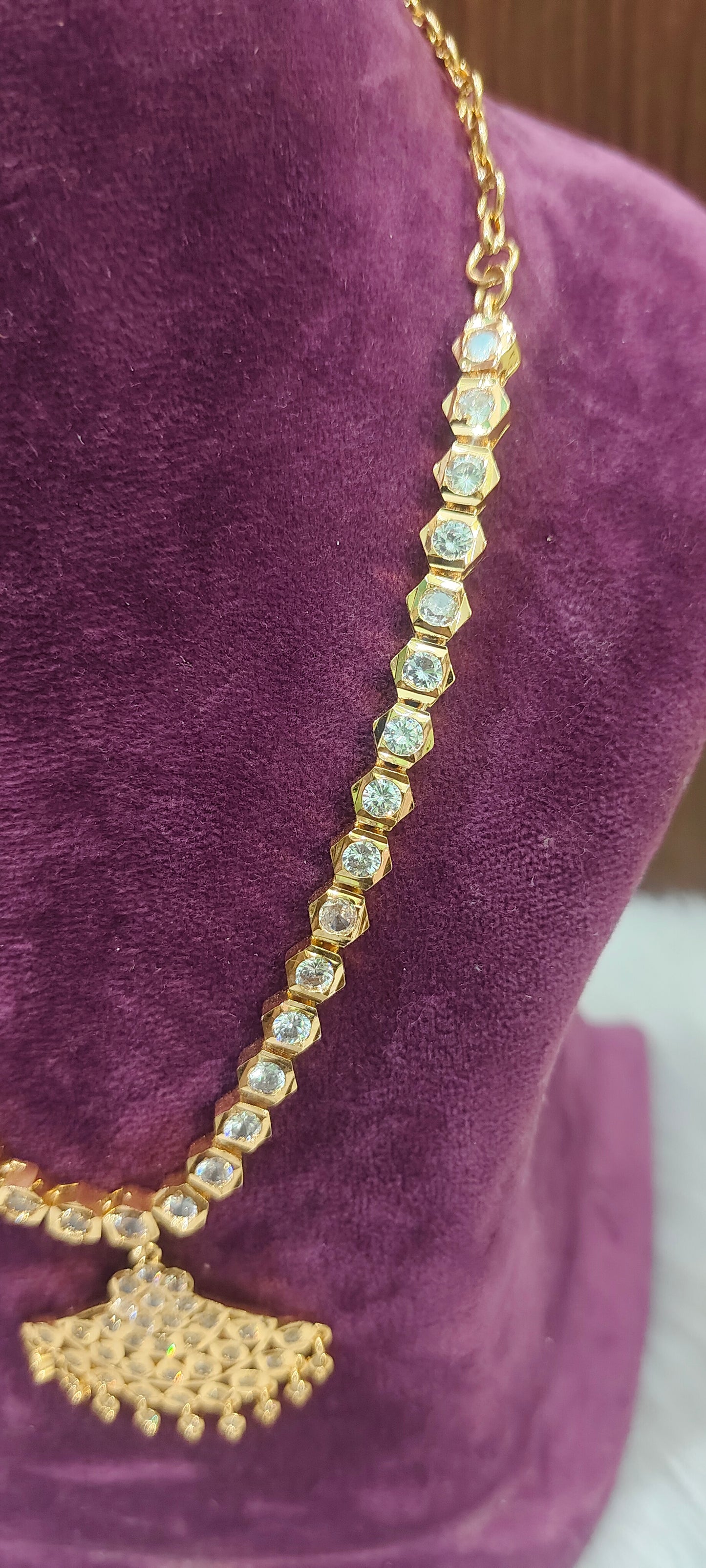 Pure panchaloham ravvala necklace