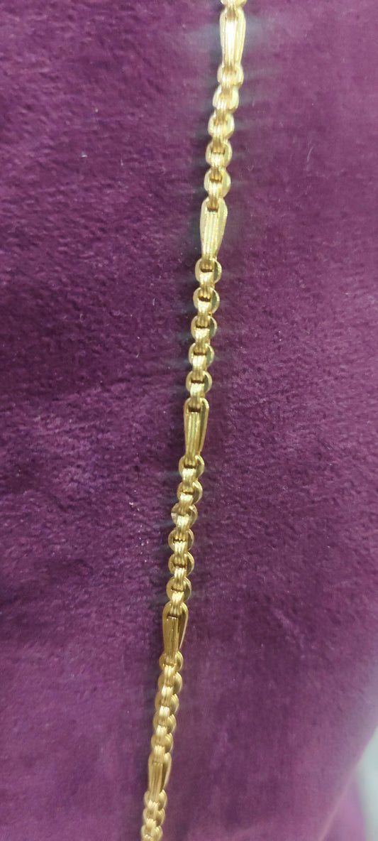 Pure panchaloham unpolished 30" length 5+1 thali chain