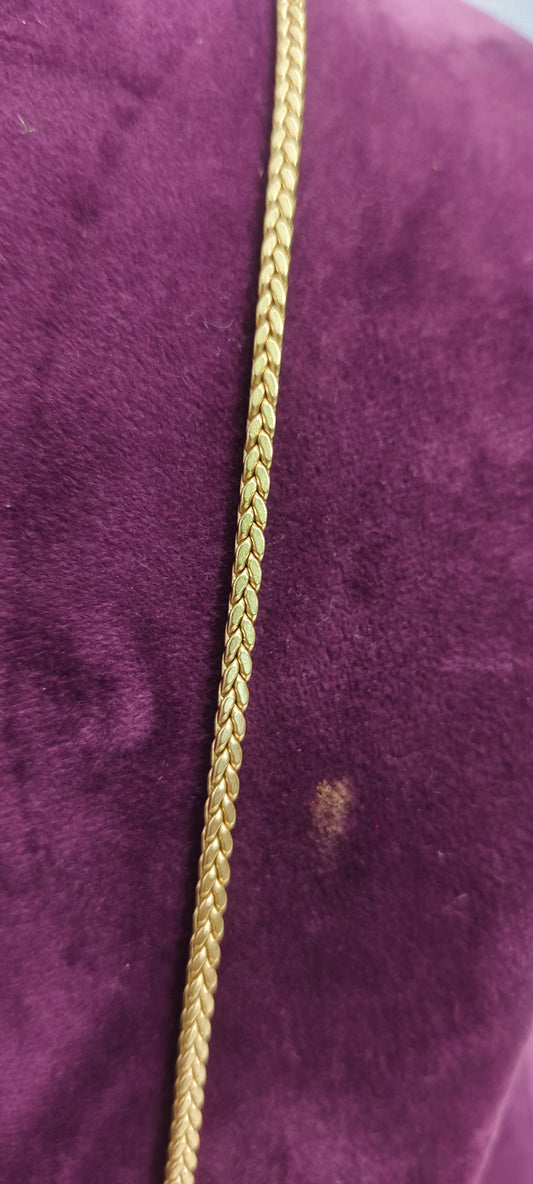 Pure panchaloham unpolished 24" length thali chain