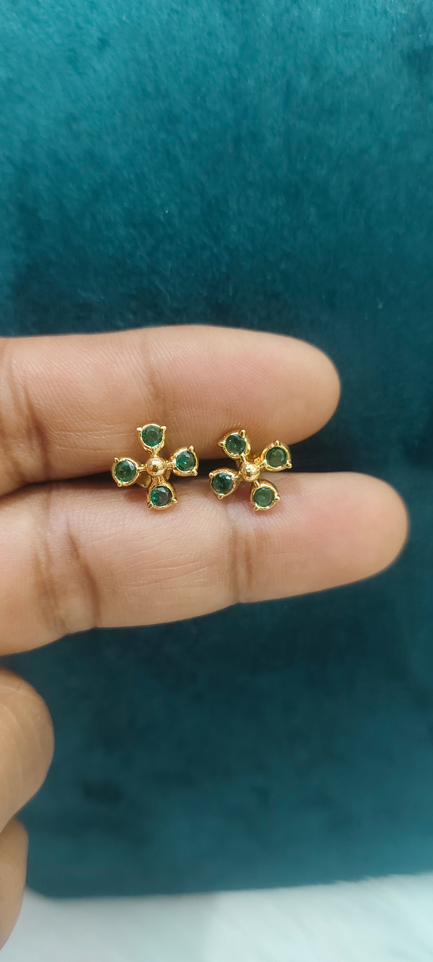 Panchaloham cute kids studs with screw back