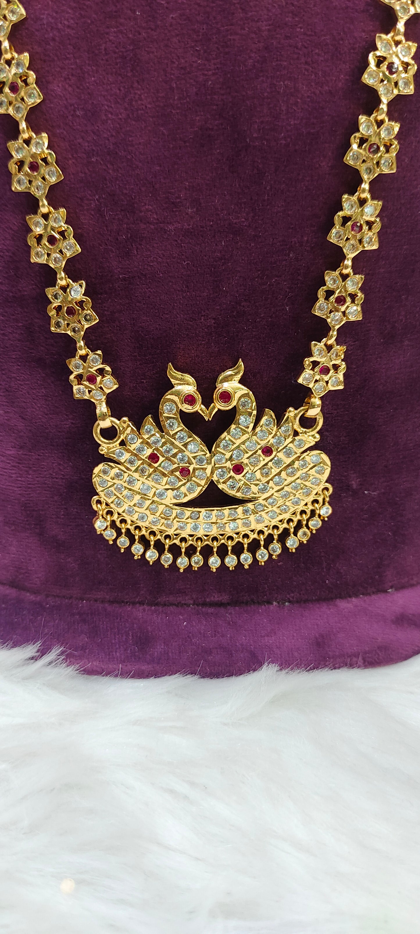 Pure panchaloham vintage look long haram