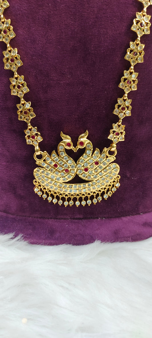 Pure panchaloham vintage look long haram