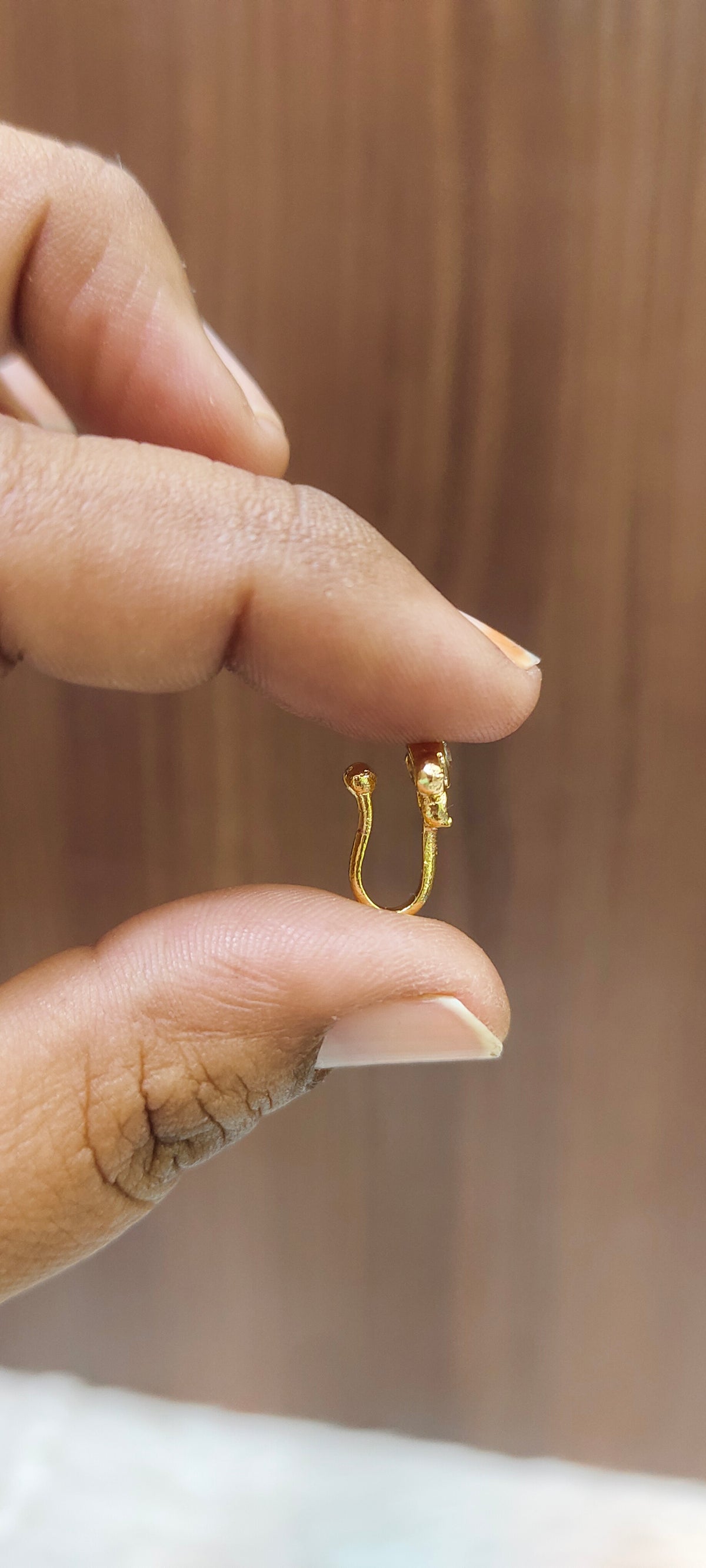 Pure panchaloham nose ring
