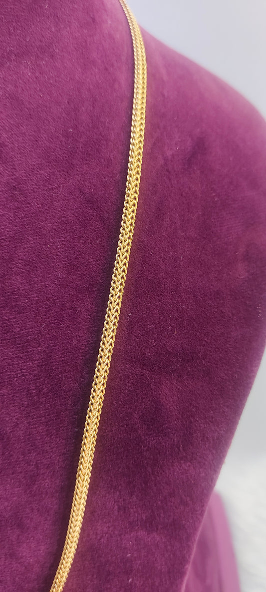 Pure panchaloham 24" length unpolished thali chain