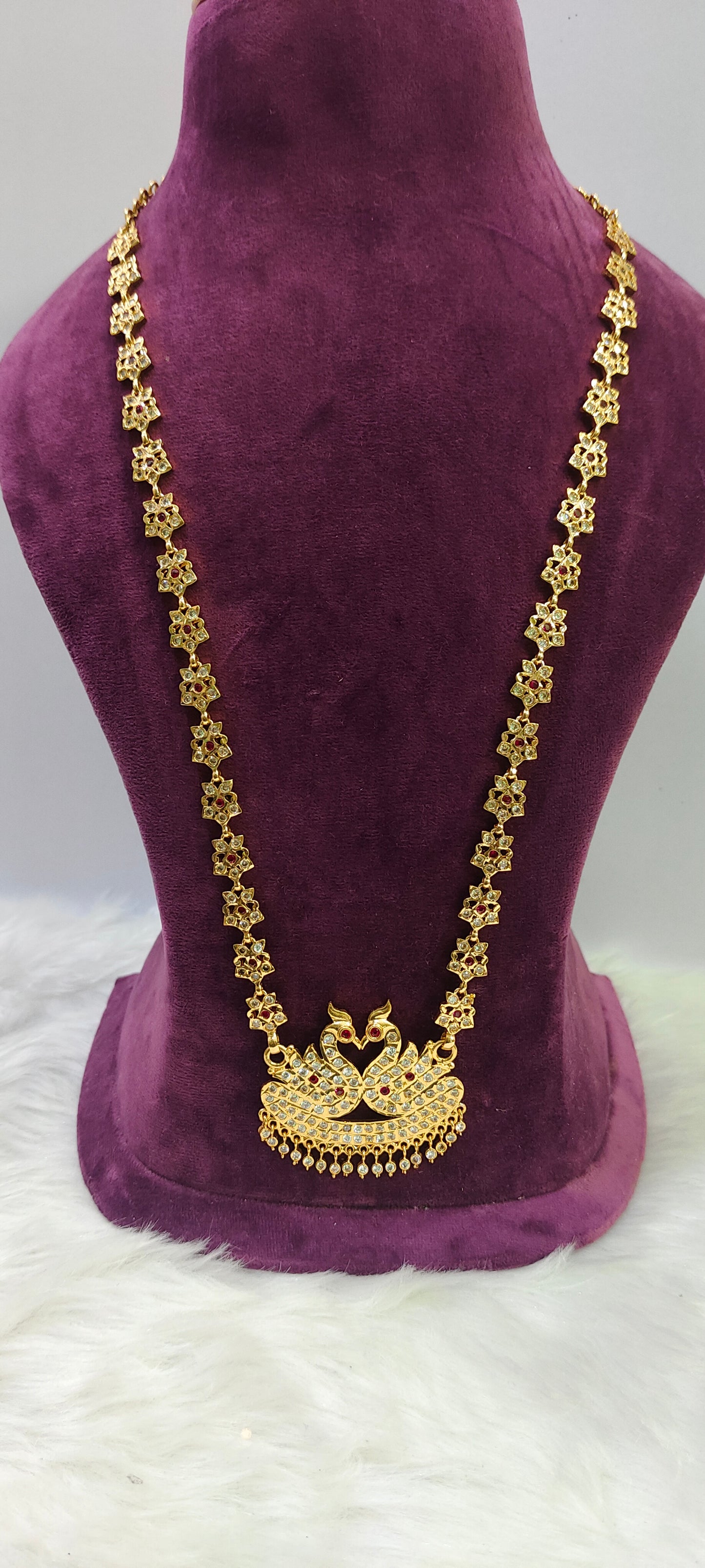 Pure panchaloham vintage look long haram