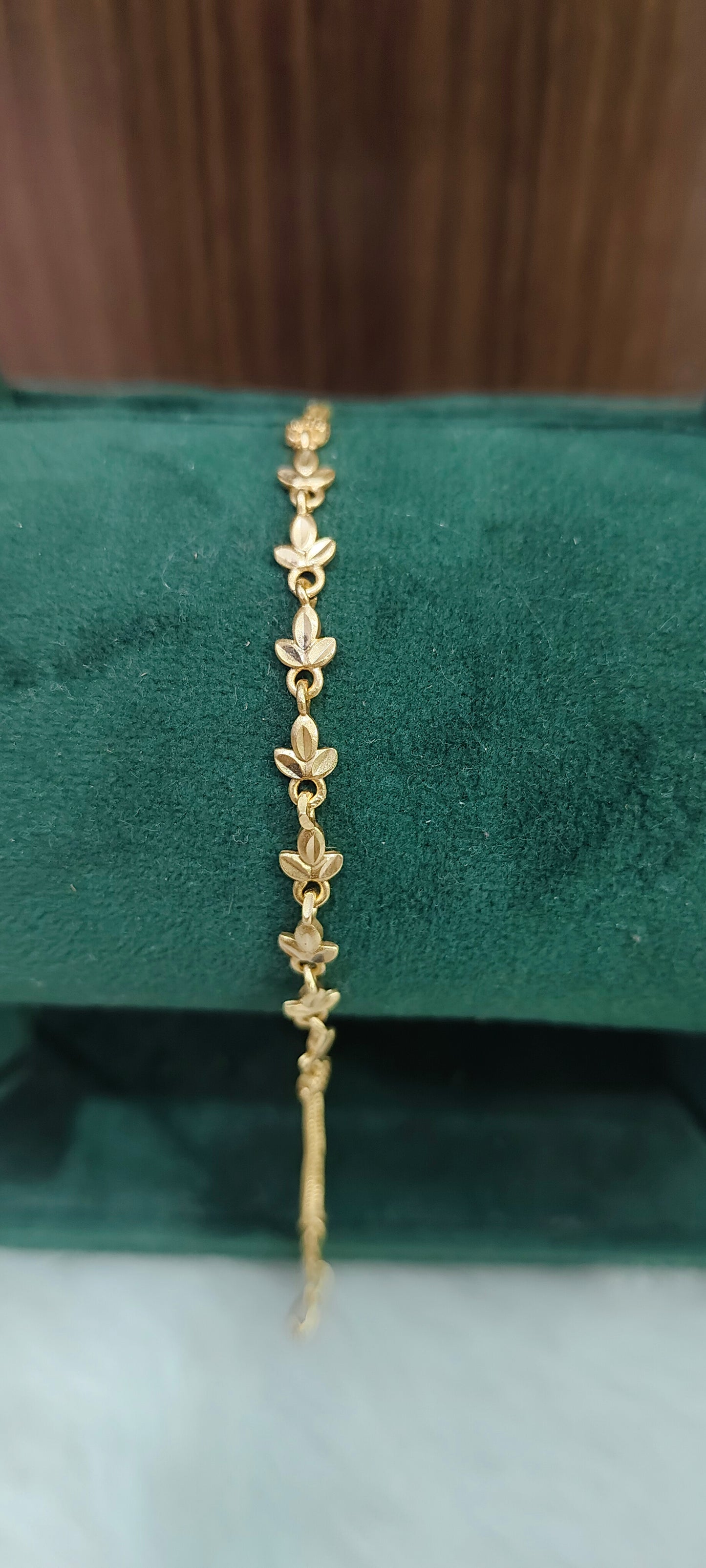 Pure panchaloham unpolished ladies bracelet