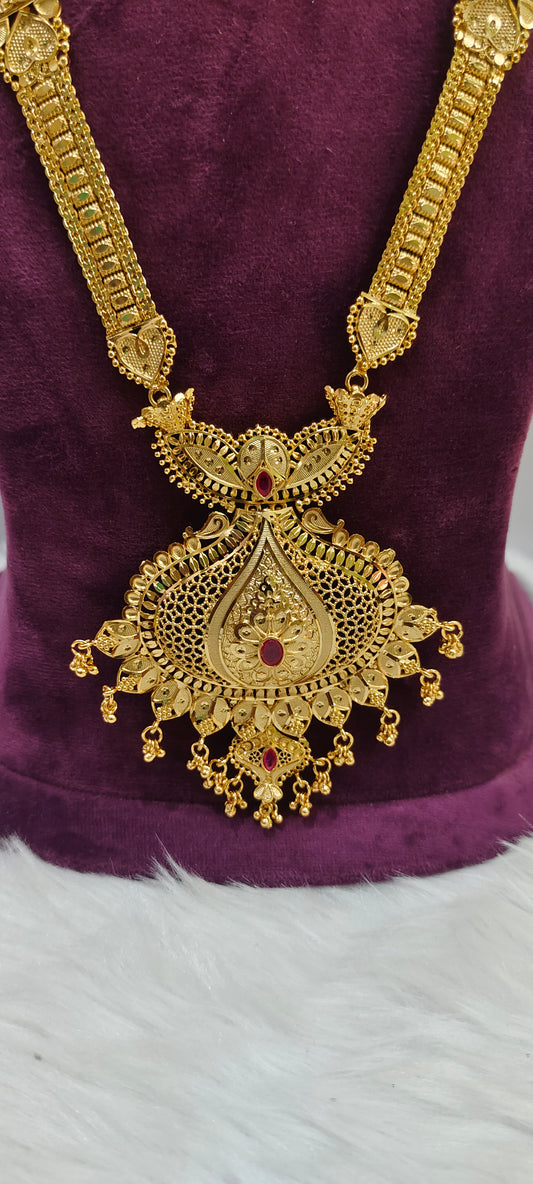 100% gold look heavy long haram