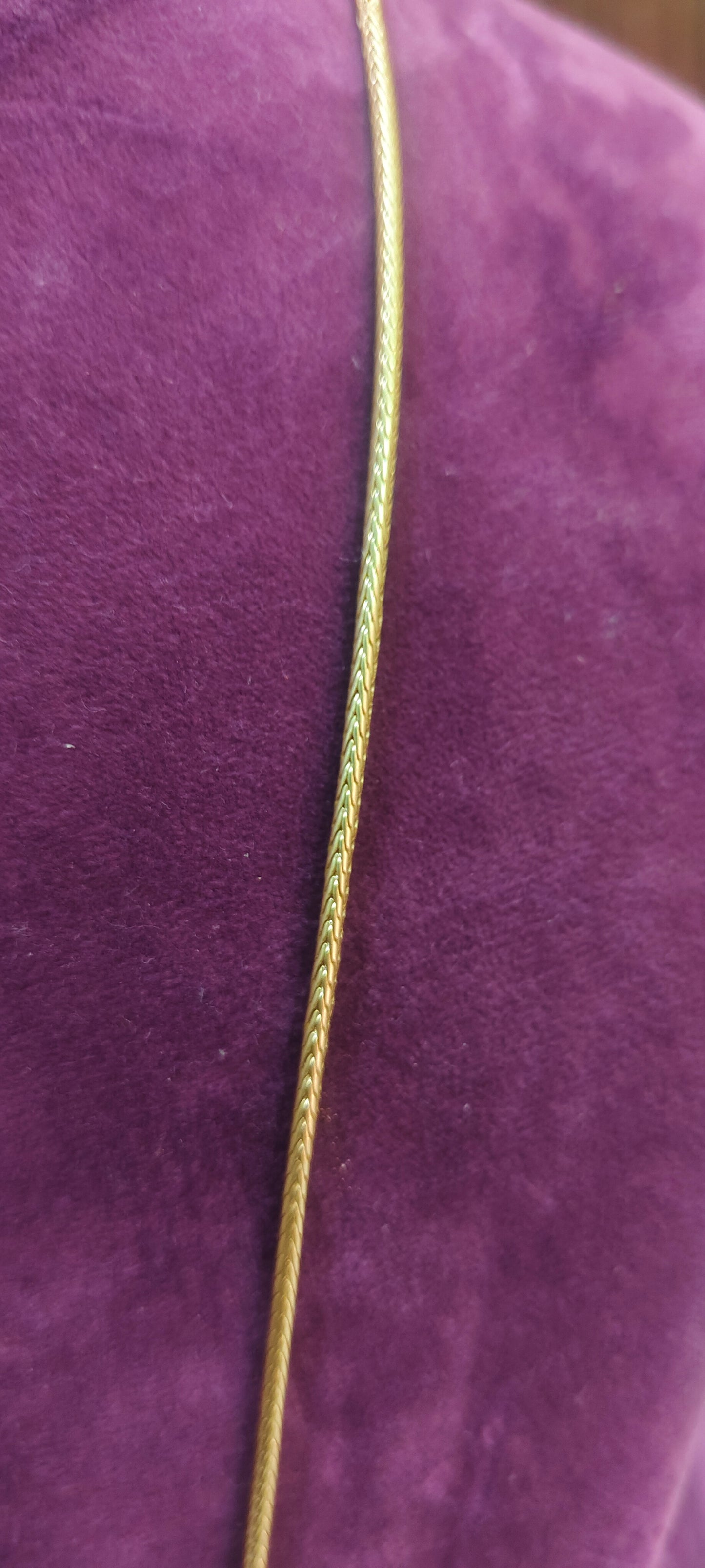 Pure panchaloham unpolished 24 " length side multi colour ball cain