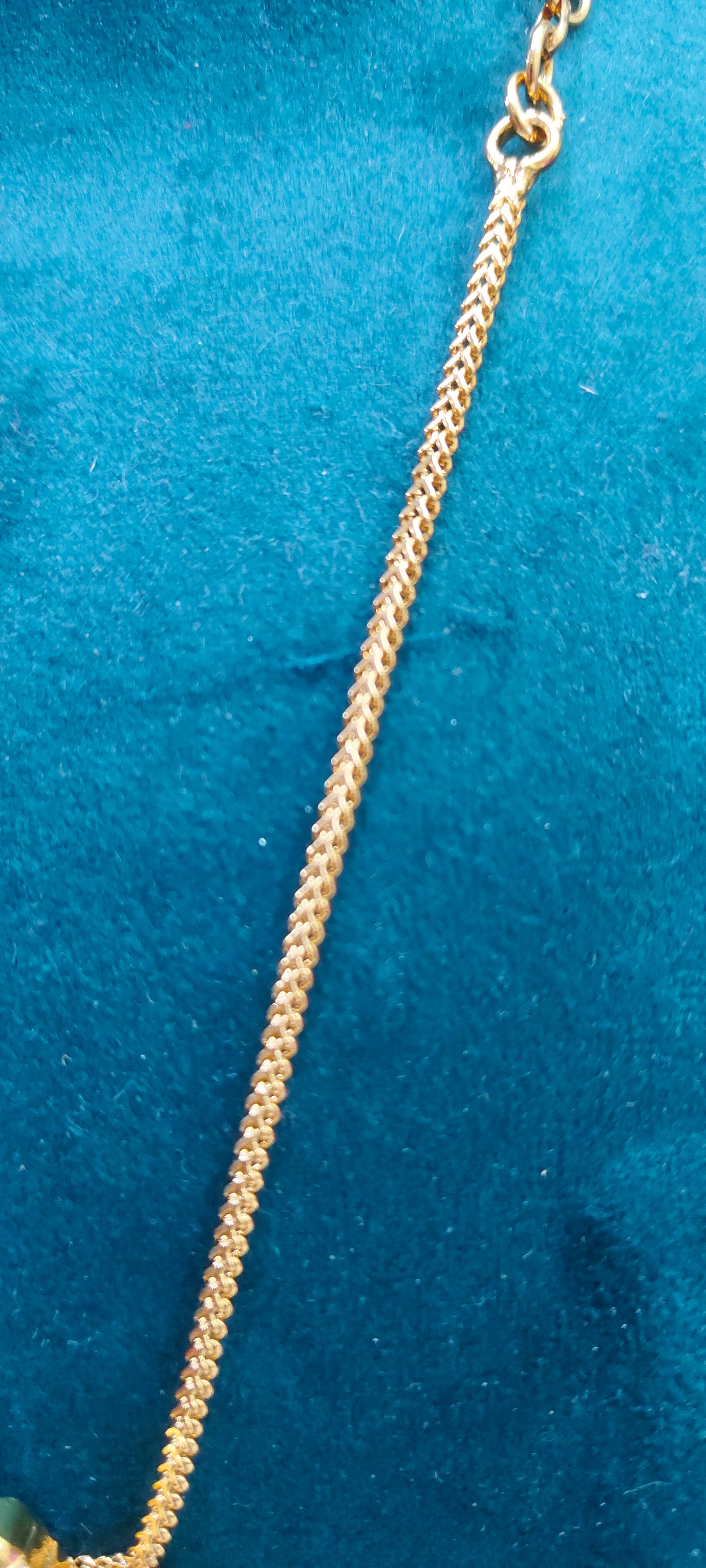 Premium nakshi 18" length balaji pendant chain