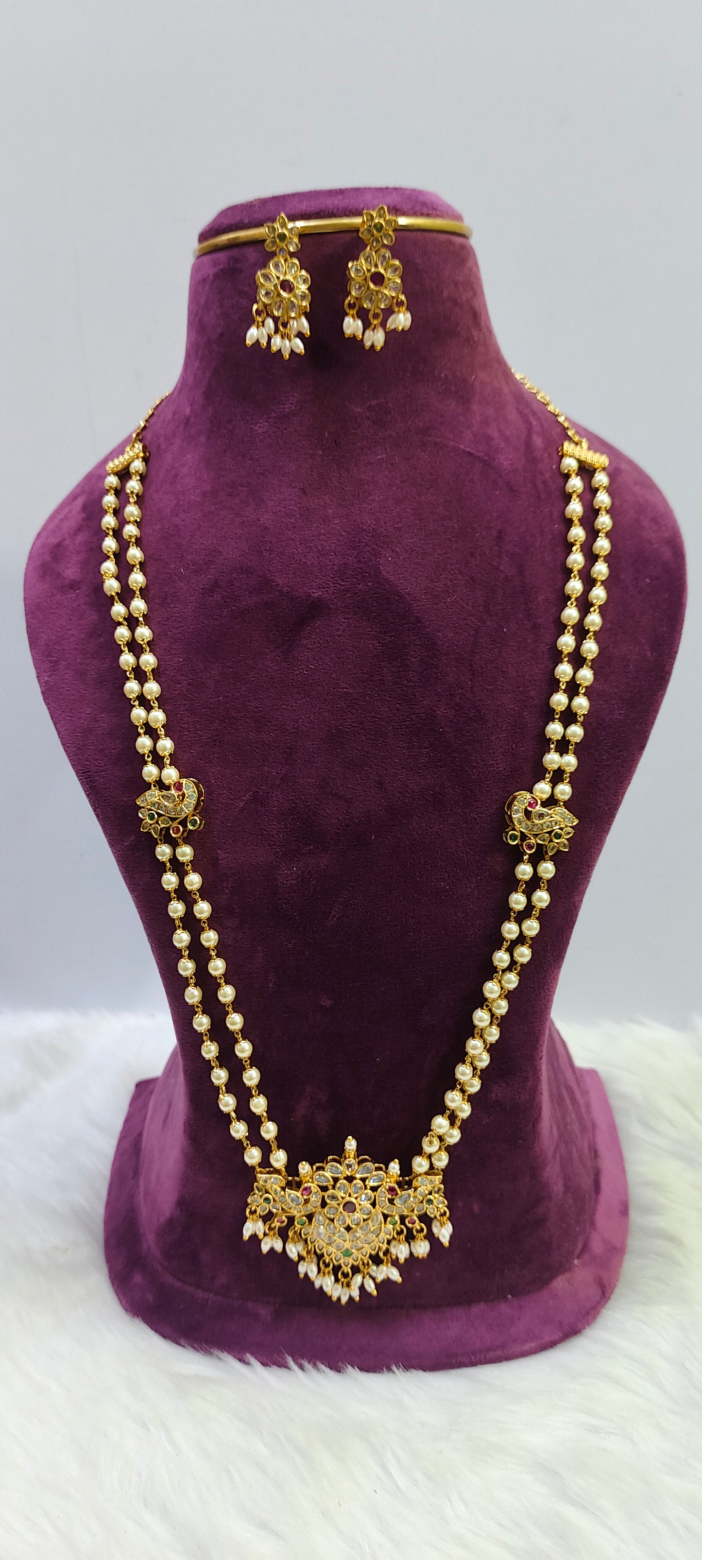 Premium pearl rani haram