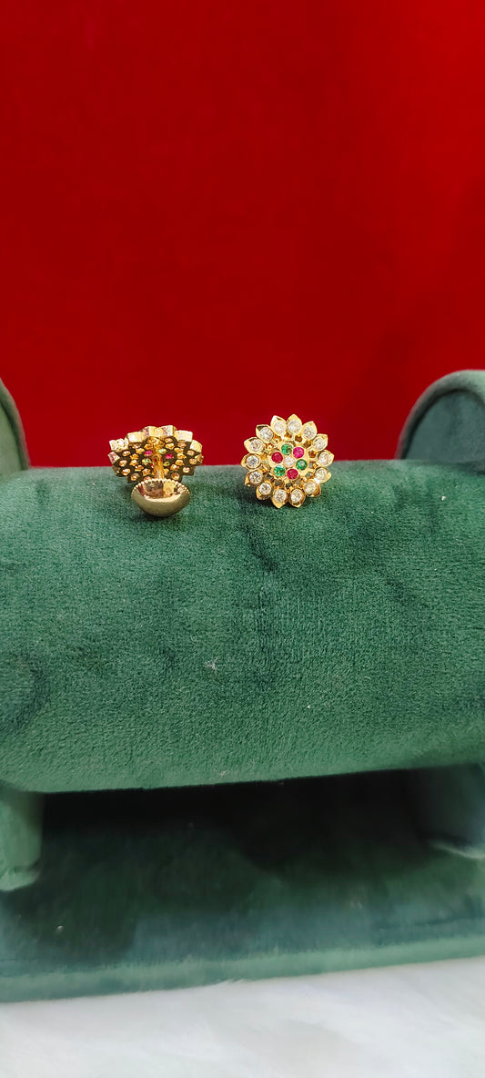 Pure panchaloham medium size studs